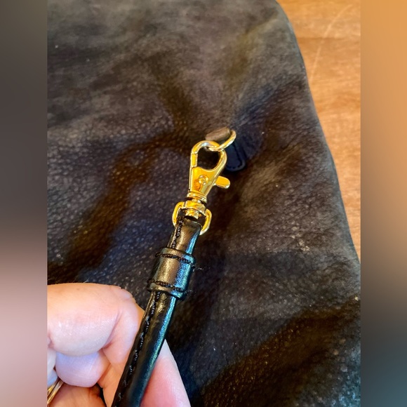 💥ANTONIO MELANI SUEDE LEATHER Fold-over Crossbody Bag💥 - Picture 11 of 16